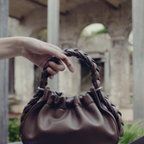 FIFI HANDLE BAG - BROWN