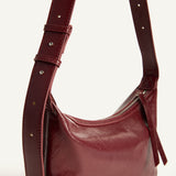 ELENA CROSSBODY BAG - MERLOT