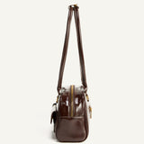 CHLOE SHOULDER BAG – CHERRY CHOCOLATE