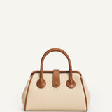 CAMILLE HANDLE BAG – ALMOND CARAMEL