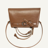 SOFIA SHOULDER BAG – CHOCOLATE