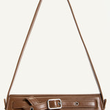SOFIA SHOULDER BAG – CHOCOLATE