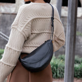 MAXINE SADDLE BAG - BLACK