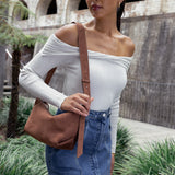 ELENA CROSSBODY BAG - MOCHA