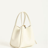NAOMI HANDLE BAG - IVORY