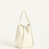 NAOMI HANDLE BAG - IVORY