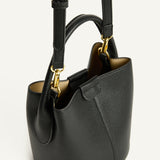 SABRINA HANDLE BAG - BLACK