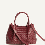 OLIVIA HANDLE BAG - MERLOT