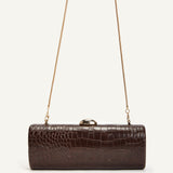 KIM CLUTCH – ESPRESSO