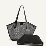 LEAH SHOULDER BAG – BLACK