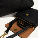 BETTY HANDLE BAG - BLACK