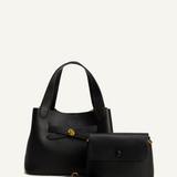 BETTY HANDLE BAG - BLACK