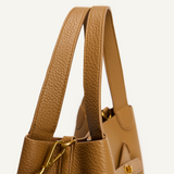 BETTY HANDLE BAG - CAMEL