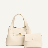 BETTY HANDLE BAG - WHITE